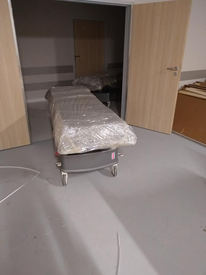 transport łóżka szpitalnego bielsko